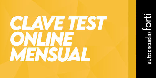 Clave test online mensual